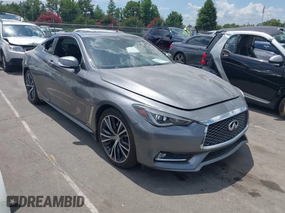 ✅ 2018 Infiniti Q60 Luxe • VIN: JN1EV7EL2JM392155 • Лот: 42723391. Опубликован ранее на IAAI с пробегом 76 804 миль. Бесплатный доступ к архиву аукционных продаж из США и подробный отчёт об истории автомобиля на DreamBid. Изображение 1.
