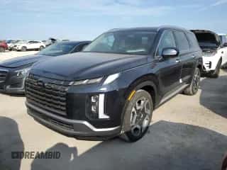 2023 Hyundai Palisade Limited с VIN KM8R54GE6PU488273, выставлен на аукционе Copart как лот 74892074 с пробегом Не указан миль и Списание • Salvage title. История ставок и продаж доступна на DreamBid. Изображение 1.