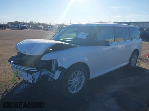 ✅ 2014 Ford Flex SEL • VIN: 2FMGK5C86EBD27723 • Lot: 43644940. Listed on IAAI with 83,737 mi. Free auction sales archive from the USA and detailed vehicle history report at DreamBid. Image 2.