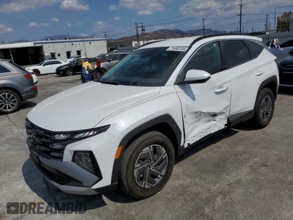 ✅ 2025 Hyundai Tucson Blue • VIN: KM8JBDD15SU306949 • Lot: 71890135. Wystawiony na Copart z przebiegiem 15 338 mil. Bezpłatny archiwum sprzedaży aukcyjnych z USA i szczegółowy raport historii pojazdu na DreamBid. Zdjęcie 1.