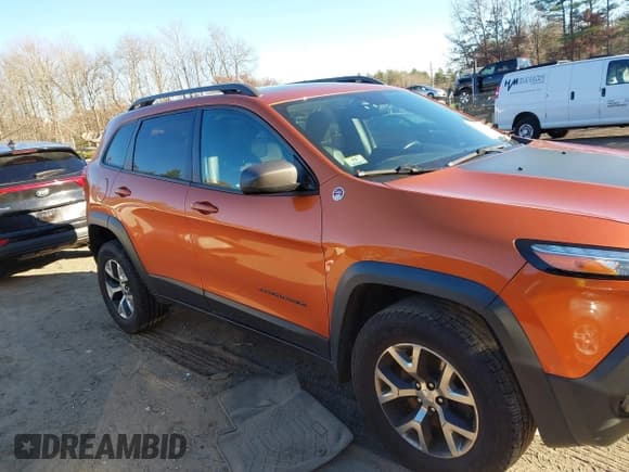 ✅ 2016 Jeep Cherokee Trailhawk • VIN: 1C4PJMBS5GW123544 • Lot: 43752659. Listed on IAAI with Not provided. Free auction sales archive from the USA and detailed vehicle history report at DreamBid. Image 14.