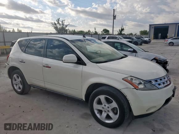 ✅ 2005 Nissan Murano SL • VIN: JN8AZ08W05W411331 • Lot: 81564295. Listed on Copart with 107,911 mi. Free auction sales archive from the USA and detailed vehicle history report at DreamBid. Image 4.
