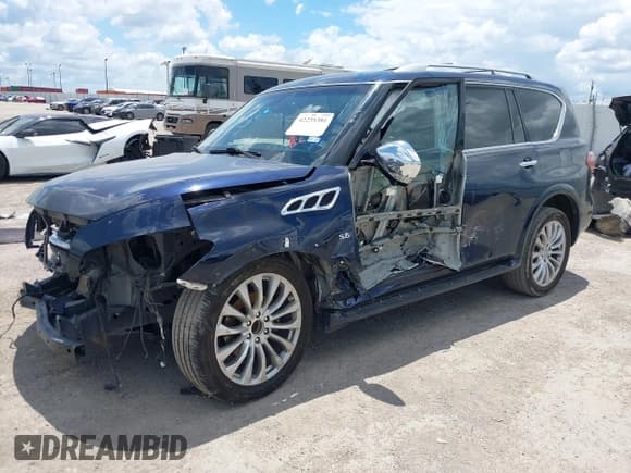 ✅ 2016 Infiniti QX80 • VIN: JN8AZ2ND2G9800729 • Lot: 42235381. Wystawiony na IAAI z przebiegiem Nie podano. Bezpłatny archiwum sprzedaży aukcyjnych z USA i szczegółowy raport historii pojazdu na DreamBid. Zdjęcie 2.