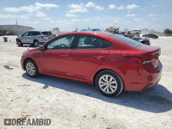 2021 Hyundai Accent SE z VIN 3KPC24A66ME131612, wystawiony jako Copart lot #51409084 z przebiegiem 51 330 mil mil oraz . Historia ofert i sprzedaży dostępna na DreamBid. Obrazek 2.