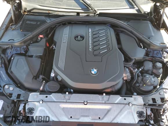 2024 BMW 3 Series M340i with VIN 3MW49FS05R8E12423, listed as a Copart auction lot 49777375 with Not provided miles and Salvage title. Bid and sale history available at DreamBid. Image 13.