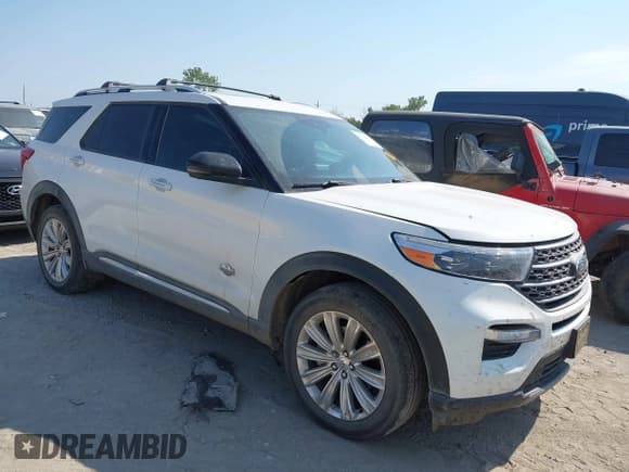 ✅ 2022 Ford Explorer King Ranch • VIN: 1FM5K8LC7NGA12869 • Lot: 40544742. Wystawiony na IAAI z przebiegiem 37 301 mil. Bezpłatny archiwum sprzedaży aukcyjnych z USA i szczegółowy raport historii pojazdu na DreamBid. Zdjęcie 1.