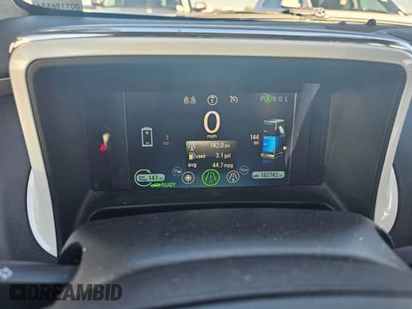 2013 Chevrolet Volt z VIN 1G1RG6E4XDU148598, wystawiony jako Copart lot #78059404 z przebiegiem 182 742 mil mil oraz Czysty tytuł • Clean title. Historia ofert i sprzedaży dostępna na DreamBid. Obrazek 8.