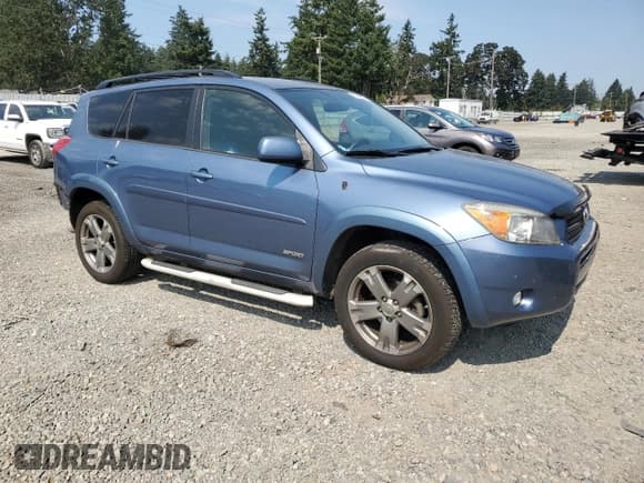 ✅ 2008 Toyota RAV4 Sport • VIN: JTMZK32V186012386 • Lot: 70562825. Listed on Copart with 79,660 mi. Free auction sales archive from the USA and detailed vehicle history report at DreamBid. Image 4.