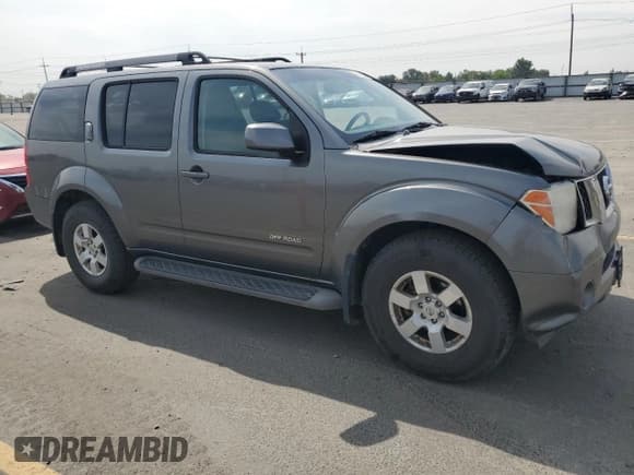 ✅ 2007 Nissan Pathfinder S • VIN: 5N1AR18W47C617768 • Lot: 69749215. Wystawiony na Copart z przebiegiem 150 697 mil. Bezpłatny archiwum sprzedaży aukcyjnych z USA i szczegółowy raport historii pojazdu na DreamBid. Zdjęcie 4.