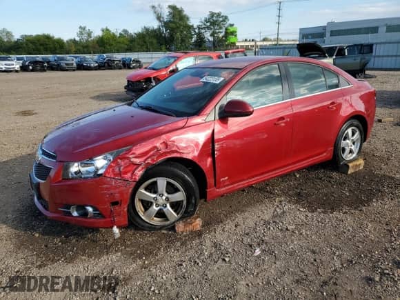 2012 Chevrolet Cruze 1LT z VIN 1G1PF5SC3C7344721, wystawiony jako Copart lot #84223155 z przebiegiem 121 677 mil mil oraz Szkoda całkowita • Salvage title. Historia ofert i sprzedaży dostępna na DreamBid. Obrazek 1.