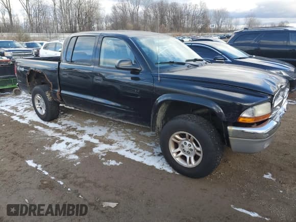 ✅ 2004 Dodge Dakota SLT • VIN: 1D7HG48N74S643600 • Lot: 82630854. Wystawiony na Copart z przebiegiem 193 526 mil. Bezpłatny archiwum sprzedaży aukcyjnych z USA i szczegółowy raport historii pojazdu na DreamBid. Zdjęcie 4.