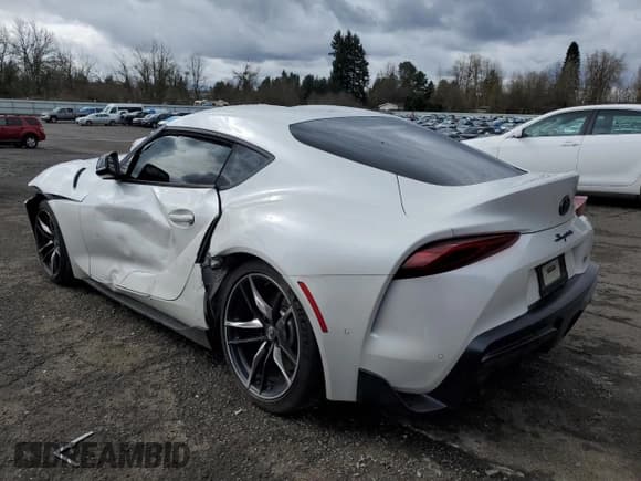 ✅ 2020 Toyota Supra 3.0 • VIN: WZ1DB4C06LW032176 • Lot: 49458085. Listed on Copart with Not provided. Free auction sales archive from the USA and detailed vehicle history report at DreamBid. Image 2.