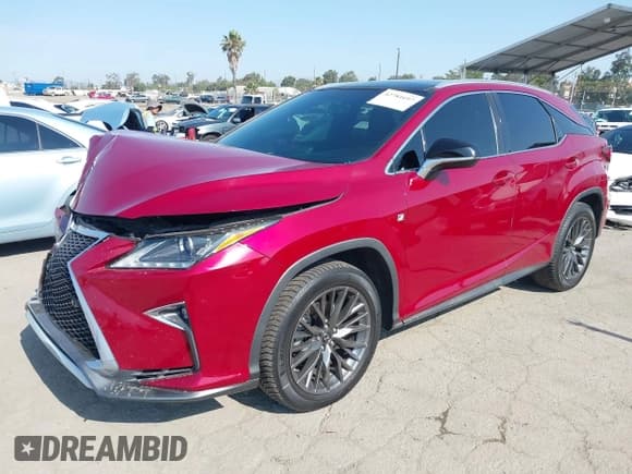 ✅ 2016 Lexus RX 350 • VIN: 2T2BZMCA9GC013433 • Lot: 42781697. Listed on IAAI with 90,005 mi. Free auction sales archive from the USA and detailed vehicle history report at DreamBid. Image 2.