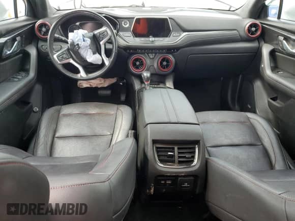 2020 Chevrolet Blazer RS z VIN 3GNKBERS2LS574205, wystawiony jako Copart lot #61244355 z przebiegiem 78 202 mil mil oraz Szkoda całkowita • Salvage title. Historia ofert i sprzedaży dostępna na DreamBid. Obrazek 8.