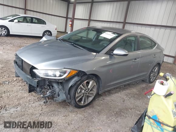 ✅ 2017 Hyundai Elantra Limited • VIN: 5NPD84LF8HH028614 • Lot: 41049522. Listed on IAAI with 127,990 mi. Free auction sales archive from the USA and detailed vehicle history report at DreamBid. Image 2.