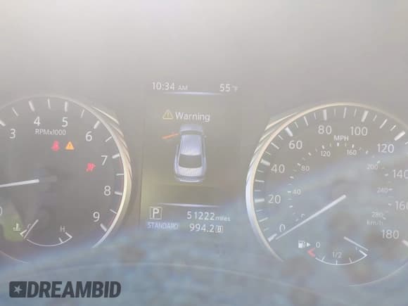 ✅ 2018 Infiniti Q50 Luxe • VIN: JN1EV7AP7JM590819 • Lot: 43437600. Wystawiony na IAAI z przebiegiem 51 222 mil. Bezpłatny archiwum sprzedaży aukcyjnych z USA i szczegółowy raport historii pojazdu na DreamBid. Zdjęcie 7.