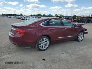 2017 Chevrolet Impala Premier with VIN 2G1145S37H9170783, listed as a Copart auction lot 70279445 with Not provided miles and Salvage title. Bid and sale history available at DreamBid. Image 3.