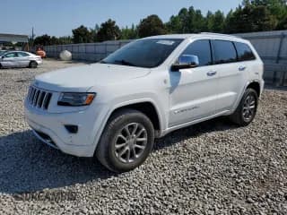 ✅ 2016 Jeep Grand Cherokee Overland • VIN: 1C4RJFCG4GC357660 • Lot: 65041225. Listed on Copart with 75,969 mi. Free auction sales archive from the USA and detailed vehicle history report at DreamBid. Image 1.
