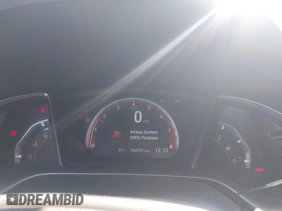 ✅ 2020 Honda Civic Si • VIN: 2HGFC1E55LH702716 • Lot: 42119344. Listed on IAAI with 68,391 mi. Free auction sales archive from the USA and detailed vehicle history report at DreamBid. Image 7.