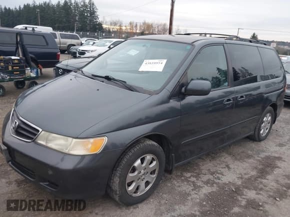 ✅ 2004 Honda Odyssey EX-L • VIN: 5FNRL18074B053021 • Lot: 43810954. Listed on IAAI with 172,771 mi. Free auction sales archive from the USA and detailed vehicle history report at DreamBid. Image 2.