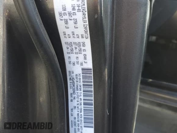 ✅ 2004 Jeep Grand Cherokee Laredo • VIN: 1J4GW48S04C269463 • Lot: 54611885. Listed on Copart with 155,675 mi. Free auction sales archive from the USA and detailed vehicle history report at DreamBid. Image 14.