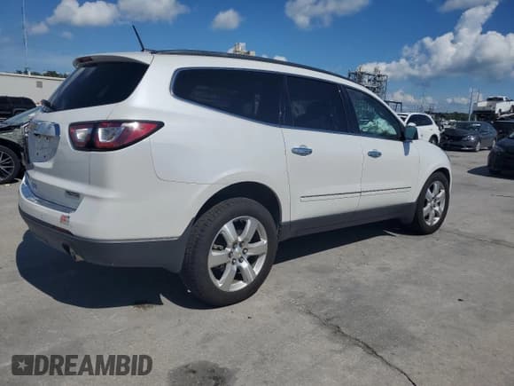 ✅ 2017 Chevrolet Traverse Premier • VIN: 1GNKRJKD9HJ154191 • Lot: 72814674. Wystawiony na Copart z przebiegiem 124 847 mil. Bezpłatny archiwum sprzedaży aukcyjnych z USA i szczegółowy raport historii pojazdu na DreamBid. Zdjęcie 3.