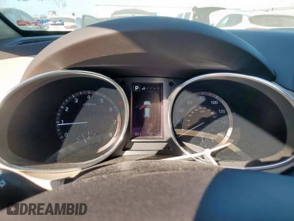 2017 Hyundai Santa Fe Limited Ultimate with VIN KM8SR4HFXHU216453, listed as a Copart auction lot 82369535 with 110,815 mi miles and Salvage title. Bid and sale history available at DreamBid. Image 9.