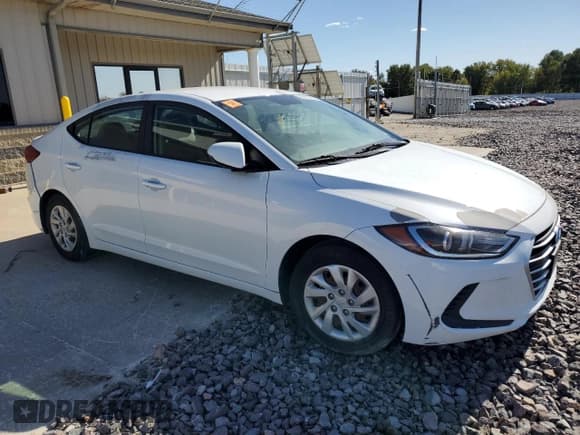 ✅ 2017 Hyundai Elantra SE • VIN: 5NPD74LF5HH199680 • Lot: 86409845. Listed on Copart with 80,223 mi. Free auction sales archive from the USA and detailed vehicle history report at DreamBid. Image 4.