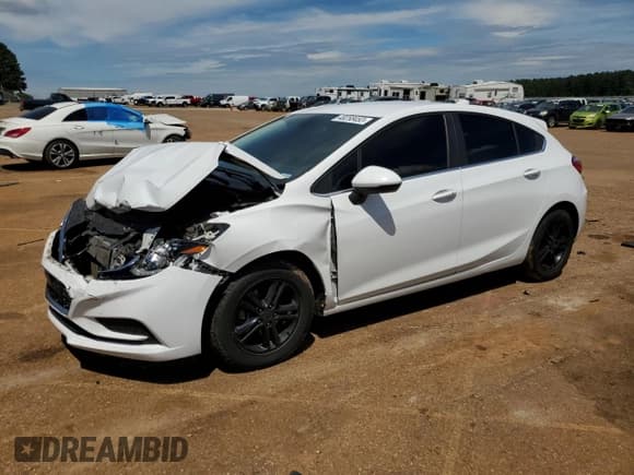 ✅ 2017 Chevrolet Cruze LT • VIN: 3G1BE6SM0HS602875 • Lot: 48258453. Listed on Copart with 85,528 mi. Free auction sales archive from the USA and detailed vehicle history report at DreamBid. Image 1.