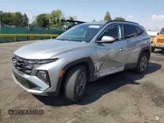 ✅ 2025 Hyundai Tucson Blue • VIN: KM8JBDD13SU255533 • Lot: 65408185. Wystawiony na Copart z przebiegiem 18 808 mil. Bezpłatny archiwum sprzedaży aukcyjnych z USA i szczegółowy raport historii pojazdu na DreamBid. Zdjęcie 1.