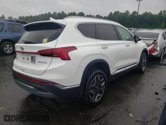 ✅ 2021 Hyundai Santa Fe Limited • VIN: KM8S5DA11MU004013 • Lot: 59325022. Wystawiony na Copart z przebiegiem 35 637 mil. Bezpłatny archiwum sprzedaży aukcyjnych z USA i szczegółowy raport historii pojazdu na DreamBid. Zdjęcie 4.