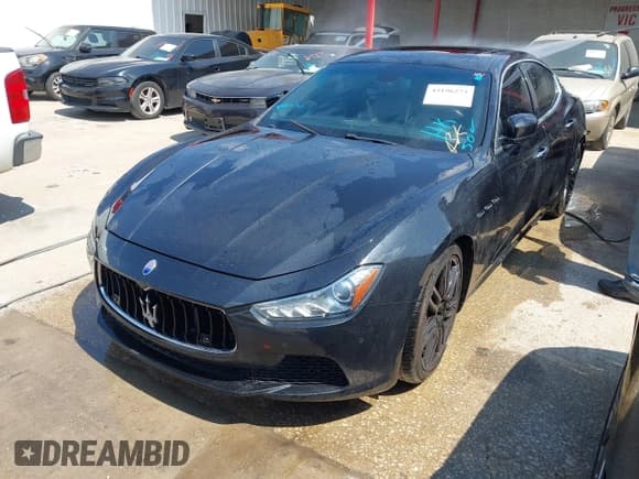 ✅ 2014 Maserati Ghibli S Q4 • VIN: ZAM57RTA1E1091447 • Лот: 43196273. Опубликован ранее на IAAI с пробегом 84 986 миль. Бесплатный доступ к архиву аукционных продаж из США и подробный отчёт об истории автомобиля на DreamBid. Изображение 2.