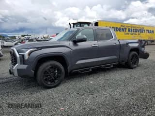 ✅ 2023 Toyota Tundra Limited • VIN: 5TFJA5EC5PX015760 • Lot: 56024005. Listed on Copart with 23,647 mi. Free auction sales archive from the USA and detailed vehicle history report at DreamBid. Image 1.