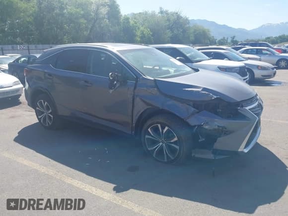 ✅ 2019 Lexus RX 350 • VIN: 2T2BZMCA5KC190778 • Lot: 42348881. Listed on IAAI with 55,110 mi. Free auction sales archive from the USA and detailed vehicle history report at DreamBid. Image 1.