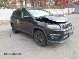 ✅ 2019 Jeep Compass Latitude • VIN: 3C4NJDBB7KT838881 • Лот: 43667219. Опубликован ранее на IAAI с пробегом 63 941 миль. Бесплатный доступ к архиву аукционных продаж из США и подробный отчёт об истории автомобиля на DreamBid. Изображение 1.