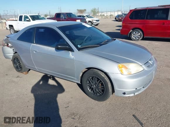 ✅ 2003 Honda Civic LX • VIN: 1HGEM22513L044463 • Лот: 43591913. Опубликован ранее на IAAI с пробегом 194 012 миль. Бесплатный доступ к архиву аукционных продаж из США и подробный отчёт об истории автомобиля на DreamBid. Изображение 1.