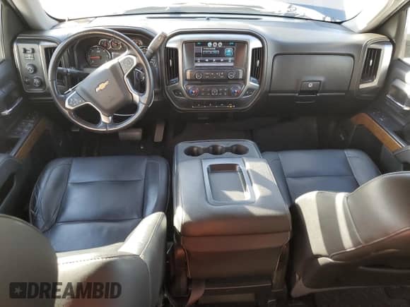 2015 Chevrolet Silverado 1500 LTZ with VIN 3GCUKSEC9FG525833, listed as a Copart auction lot 87082825 with 129,711 mi miles and Salvage title. Bid and sale history available at DreamBid. Image 8.