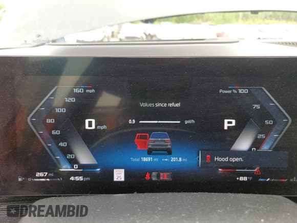 ✅ 2024 BMW X7 M60i • VIN: 5UX33EM05R9U50763 • Lot: 54937235. Wystawiony na Copart z przebiegiem 18 691 mil. Bezpłatny archiwum sprzedaży aukcyjnych z USA i szczegółowy raport historii pojazdu na DreamBid. Zdjęcie 9.