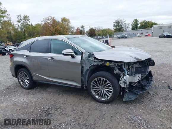 ✅ 2022 Lexus RX 450h • VIN: 2T2JGMDA2NC074491 • Lot: 43549050. Listed on IAAI with 62,958 mi. Free auction sales archive from the USA and detailed vehicle history report at DreamBid. Image 14.