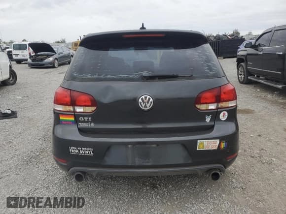 ✅ 2011 Volkswagen Golf GTI Autobahn • VIN: WVWFV7AJ7BW138842 • Lot: 85348255. Listed on Copart with Not provided. Free auction sales archive from the USA and detailed vehicle history report at DreamBid. Image 6.