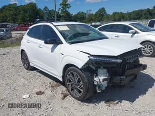 ✅ 2023 Hyundai Kona N Line • VIN: KM8K33A38PU930608 • Лот: 43153546. Опубликован ранее на IAAI с пробегом 57 971 миль. Бесплатный доступ к архиву аукционных продаж из США и подробный отчёт об истории автомобиля на DreamBid. Изображение 1.