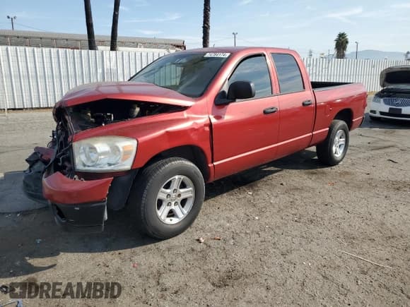 ✅ 2008 Dodge 1500 SLT • VIN: 1D7HA18208J127743 • Лот: 74784174. Опубликован ранее на Copart с пробегом 188 356 миль. Бесплатный доступ к архиву аукционных продаж из США и подробный отчёт об истории автомобиля на DreamBid. Изображение 1.