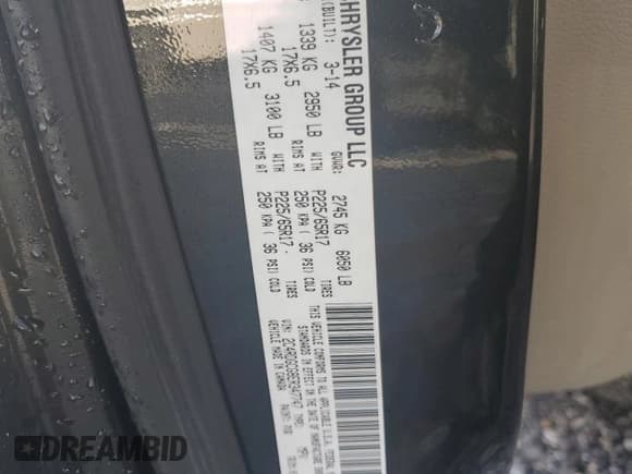 ✅ 2014 Dodge Grand Caravan SXT • VIN: 2C4RDGCG8ER347747 • Lot: 81334575. Listed on Copart with Not provided. Free auction sales archive from the USA and detailed vehicle history report at DreamBid. Image 13.