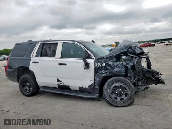 2019 Chevrolet Tahoe Commercial с VIN 1GNLCDEC3KR355331, выставлен на аукционе Copart как лот 52971695 с пробегом Не указан миль и Списание • Salvage title. История ставок и продаж доступна на DreamBid. Изображение 4.