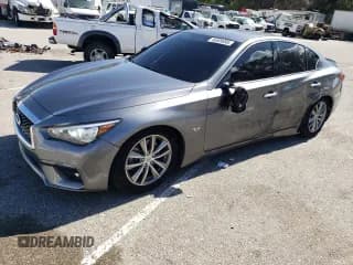 ✅ 2020 Infiniti Q50 Pure • VIN: JN1EV7AP5LM200190 • Lot: 48385695. Listed on Copart with 47,861 mi. Free auction sales archive from the USA and detailed vehicle history report at DreamBid. Image 1.