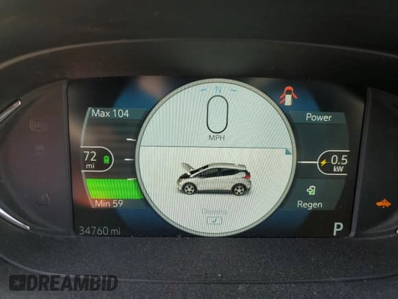 ✅ 2019 Chevrolet Bolt EV LT • VIN: 1G1FY6S00K4113230 • Lot: 69625804. Wystawiony na Copart z przebiegiem 34 760 mil. Bezpłatny archiwum sprzedaży aukcyjnych z USA i szczegółowy raport historii pojazdu na DreamBid. Zdjęcie 9.