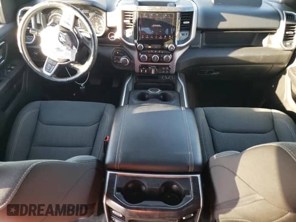 2022 Ram 1500 Lone Star with VIN 1C6SRFFT5NN232761, listed as a Copart auction lot 81259144 with 77,320 mi miles and Salvage title. Bid and sale history available at DreamBid. Image 8.