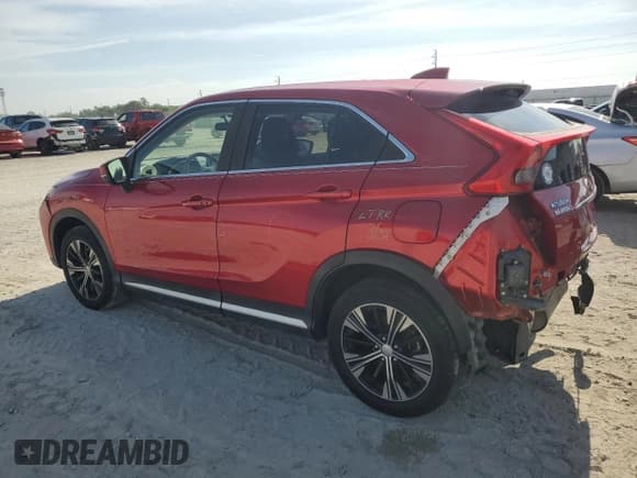 ✅ 2018 Mitsubishi Eclipse Cross SE • VIN: JA4AT5AA6JZ041241 • Lot: 58379505. Listed on Copart with 87,099 mi. Free auction sales archive from the USA and detailed vehicle history report at DreamBid. Image 2.
