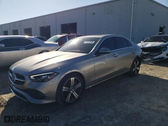 ✅ 2023 Mercedes-Benz C 300 • VIN: W1KAF4GB2PR069513 • Lot: 82444455. Listed on Copart with 43,571 mi. Free auction sales archive from the USA and detailed vehicle history report at DreamBid. Image 1.