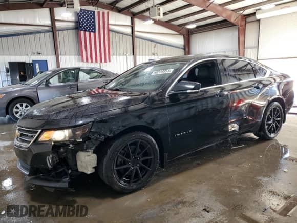 2016 Chevrolet Impala LT z VIN 2G1105SA7G9204293, wystawiony jako Copart lot #90229955 z przebiegiem 77 120 mil mil oraz Szkoda całkowita • Salvage title. Historia ofert i sprzedaży dostępna na DreamBid. Obrazek 1.